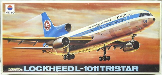 Nitto 1/100 Lockheed L-1011 Tristar - ANA  All Nippon Airways - (ex Doyusha Entex), 427-2800 plastic model kit
